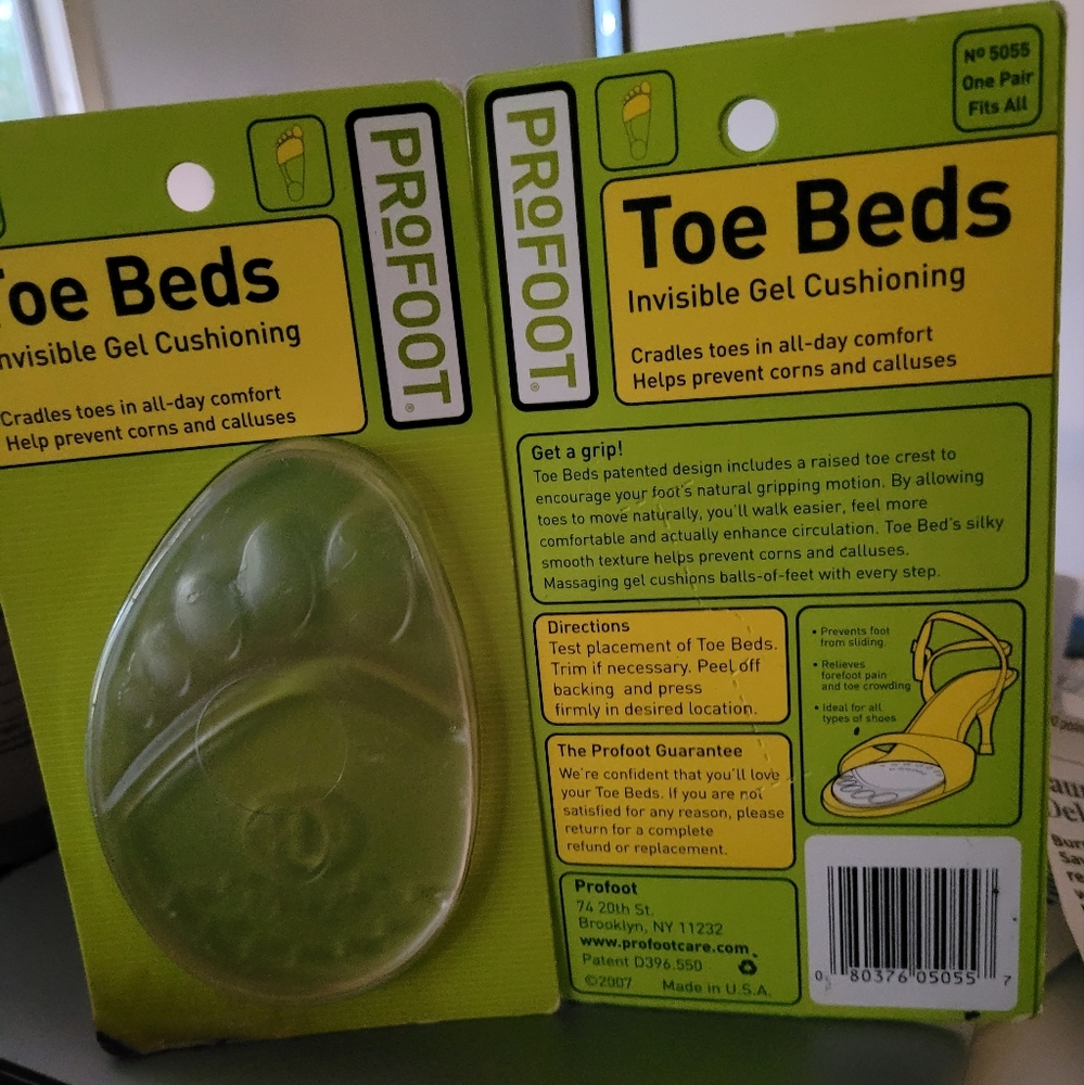 ProFoot Toe Beds Gel Cushioning